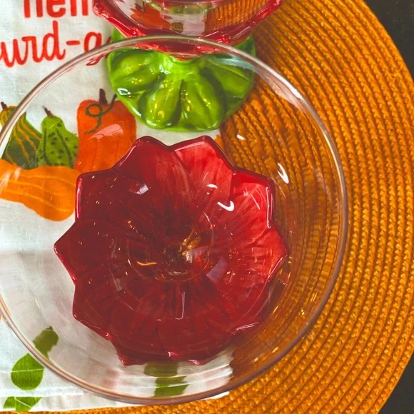 222 fifth, Dahlia Water Glasses/Goblets, Ceramic & Glass, Set of 2 - Picture 10 of 13